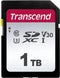 Transcend TS1TSDC300S SDHC-kaart 1 TB Class 10, UHS-I, UHS-Class 1