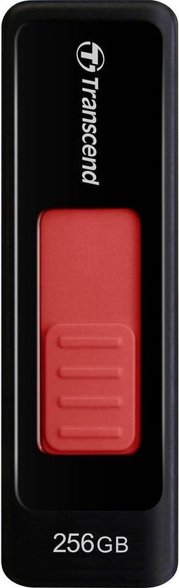 Transcend TS256GJF760 USB-stick Retail 256 GB Zwart/rood TS256GJF760 USB-A 3.2 Gen 1