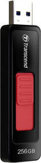Transcend TS256GJF760 USB-stick Retail 256 GB Zwart/rood TS256GJF760 USB-A 3.2 Gen 1