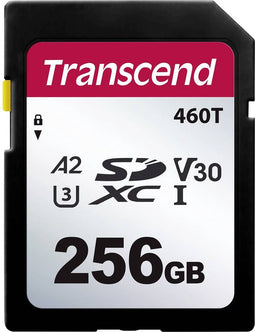 Transcend TS256GSDC460T-VS1 SD-kaart Retail 256 GB