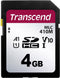 Transcend TS4GSDC410M SD-kaart Industrial 4 GB Class 10 UHS-I