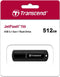 Transcend TS512GJF700 USB-stick 512 GB Zwart TS512GJF700 USB-A 3.2 Gen 1