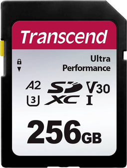 Transcend TS64GSDC340S SDXC-kaart 256 GB A1 Application Performance Class, A2 Application Performance Class, v30 Video