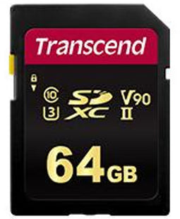 Transcend TS64GSDC700S flashgeheugen 64 GB SDXC NAND Klasse 10