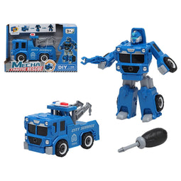 Transformeerbare Super Robot Blauw