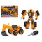 Transformeerbare Super Robot Geel