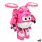 Transformeerbare Super Robot Super Wings Dizzy Roze Helicopter