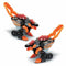 Transformeerbare Super Robot Vtech Switch & Go Dinos Combo: SUPER SPINO-DACTYL 2 IN 1 Dinosaurus