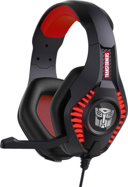 Transformers - Pro G5 gaming koptelefoon - RGB lights - inklapbare microfoon - extra lange kabel - verstelbaar