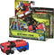 Transformers Rise of the Beasts Battle Changer - F4605 - 11 cm gelede en converteerbare figuur - Optimus Prime