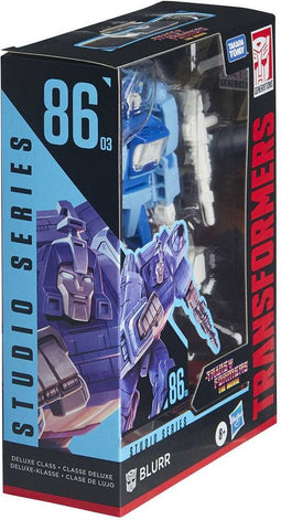 Transformers Transformer Studio Series 86-03 Blurr 11 Cm Blauw