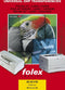 Transparant Folex CG6000 universeel