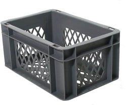 transport bagage krat mini (grijs) - Fietsmand
