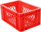 transport bagage krat mini (rood) - Fietsmand