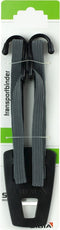 Transportbinder Bibia Amazing grey met haakjes voor voordrager (op kaart)