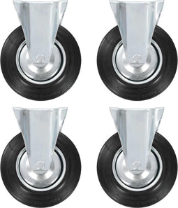 Transportwielen 4 stuks 200 mm - Zwenkwielen