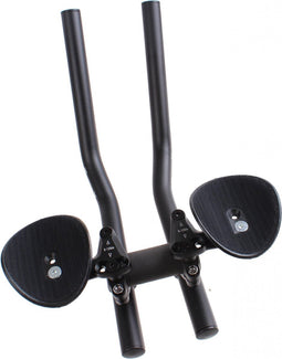 TranzX tri-bar opzetstuur JD-808 alu verst zw