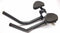 TranzX tri-bar opzetstuur JD-808 alu verst zw