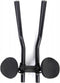 TranzX tri-bar opzetstuur JD-808 alu verst zw