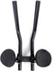 TranzX tri-bar opzetstuur JD-808 alu verst zw