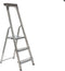 Trapladder aluminium 3 treden met gereedschapshouder