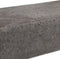 Traptrede Massief Antraciet 100 x 37 x 15 cm