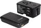 TravelCharge-4K RealPower Travel Charger + PowerBank 4000mAh Black