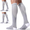 Travelhawk Compressiekousen Grijs - 3 Stuks - Hardloopsokken - Premium Compressiesokken - Running Socks - Vochtafdrijvend - Skisokken - Voorkom Blessures & Spierpijn - L/XL