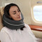 Travelhawk Nekkussen - Luxe Reiskussen - Memory Foam - Nekkussen Vliegtuig, Auto, Bus, Trein en Camping - Nek Kussens - Grijs