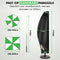 Travelhawk Parasolhoes voor Zweefparasol - Met Rits en Stok - Water & UV dicht - Oxford 420D - Tot 400cm - Zwart