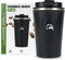 Travelhawk RVS Koffiebeker To Go - Thermosbeker - Theebeker - Koffiebekers To Go - 380ml - Zwart