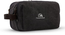 Travelhawk Toilettas -Unisex Toilettas - Toilettas Heren - Travel Organizer - Toilettas Dames - 1 Liter - Zwart