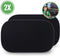 Travelhawk Zonnescherm Auto Baby - 2 Stuks - Zonwering Auto - UV Protectie voor Baby en Kind - Zonwering Zijruiten - Zelfklevend - Zwart