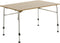 Travellife Sorrento Campingtafel Honeycomb Bruin 100x70 - Kras- en hittebestendig - Extreem lichtgewicht - Inclusief draagtas