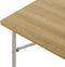 Travellife Sorrento Campingtafel Honeycomb Bruin 100x70 - Kras- en hittebestendig - Extreem lichtgewicht - Inclusief draagtas