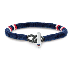 Tommy Hilfiger TJ2701070 - Gevlochten Armband - 20 cm - Blauw