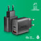 Laptop oplader NGS ERA20WBLACK 20 W Zwart