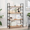 vidaXL - Wandschap - zwevend - olieafwerking - 100x30x2 - cm - massief - acaciahout