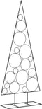 vidaXL - Kerstdecoratie - kerstboom - 180 - cm - metaal - zwart