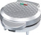 Treb 99361 - Bubbel wafelmaker met indicatielampje en anti-aanbaklaag - Zilver