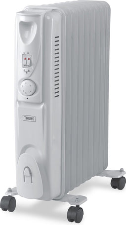 Trebs 99403 - Olieradiator - 2000W - Verstelbare Thermostaat - Wit