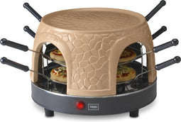 Trebs PizzaGusto 99392 - Pizza Oven voor 8 personen - Inclusief 8 spatels en pizzavorm