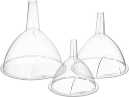 Trechter Secret de Gourmet Transparant Plastic (3 Onderdelen)