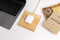 Treed - houten draadloze oplader 15W - handgemaakt - magsafe compatibel - duurzaam (pale ash)