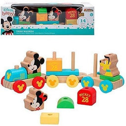 Trein Mickey & Minnie 14 pcs 34 cm (18+ maanden)