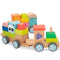 Trein Woomax 19 Onderdelen 41 x 9 x 7 cm (6 Stuks)