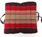 Meditatie en yoga zitkussen matje opvouwbaar draagbaar 40 cm x 40 cm x 7 cm Burgundy Rood