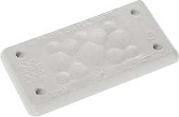 Trelleborg MH-10 F 12-1 LIGHT GREY UL94 V-0 IP65 | TPE | Screw Doorvoerplaat TPE Grijs 1 stuk(s)
