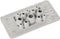Trelleborg MH-10 F 12-1 LIGHT GREY UL94 V-0 IP65 | TPE | Screw Doorvoerplaat TPE Grijs 1 stuk(s)