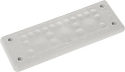 Trelleborg MH-24 F 22-1 LIGHT GREY UL94 V-0 IP65 | TPE | Screw Doorvoerplaat TPE Grijs 1 stuk(s)